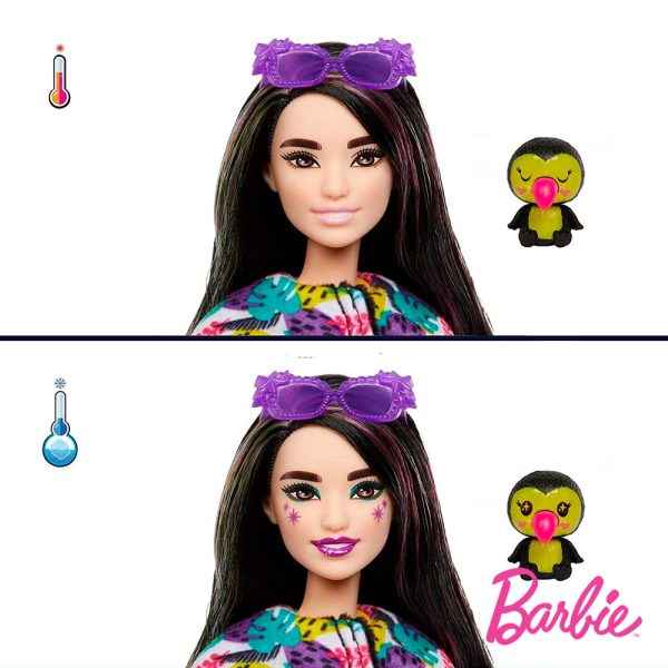 Barbie Cutie Reveal Série Amigos da Selva Tucano Autobrinca Online