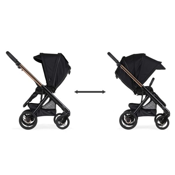 Trio Bébécar Pack Prow Compact XL-i KA414 Chassi Preto Mate Autobrinca Online