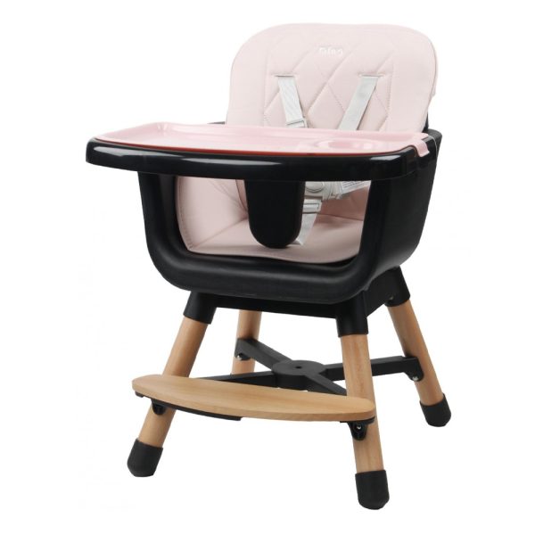 Cadeira de Papa Madeira Ding Daily Pink Autobrinca Online