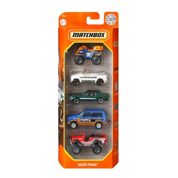 Matchbox – Pack de 5 Veículos Autobrinca Online