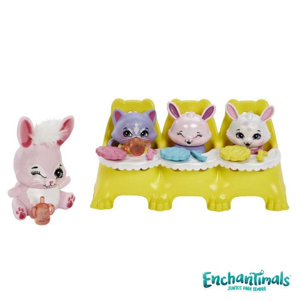 Enchantimals Surprise Bree Bunny e Best Friend Twist Autobrinca Online