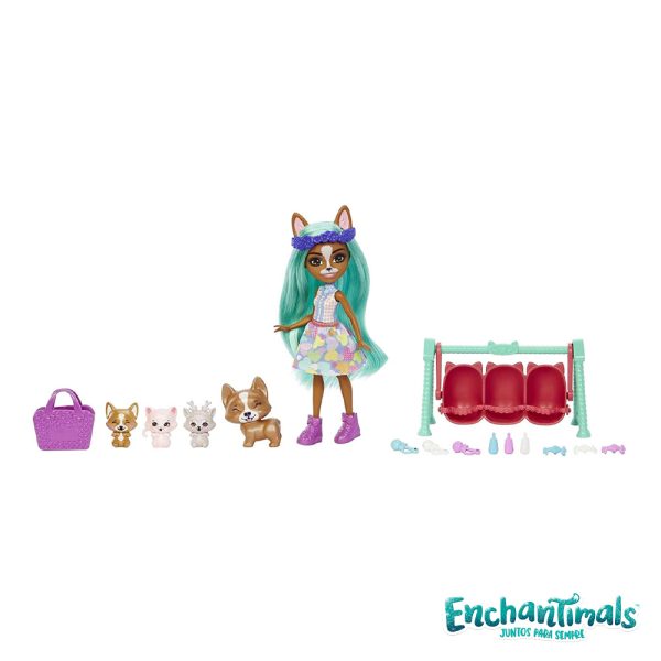 Enchantimals Surprise Crizia Corgi e Best Friend Show Autobrinca Online