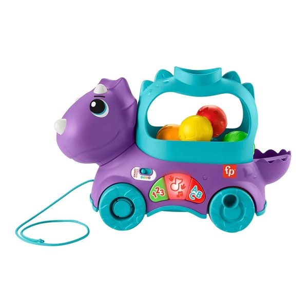 Dino Triceratops Bolinhas Saltitantes Fisher-Price Autobrinca Online