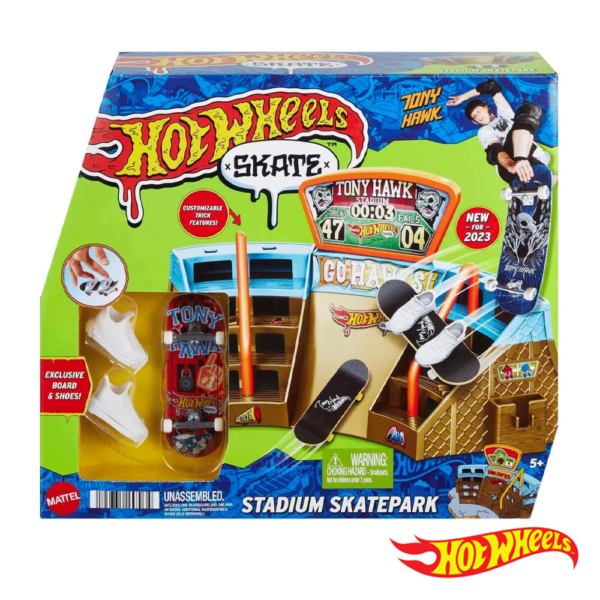 Hot Wheels Skate – Estádio Skatepark Tony Hawk Autobrinca Online