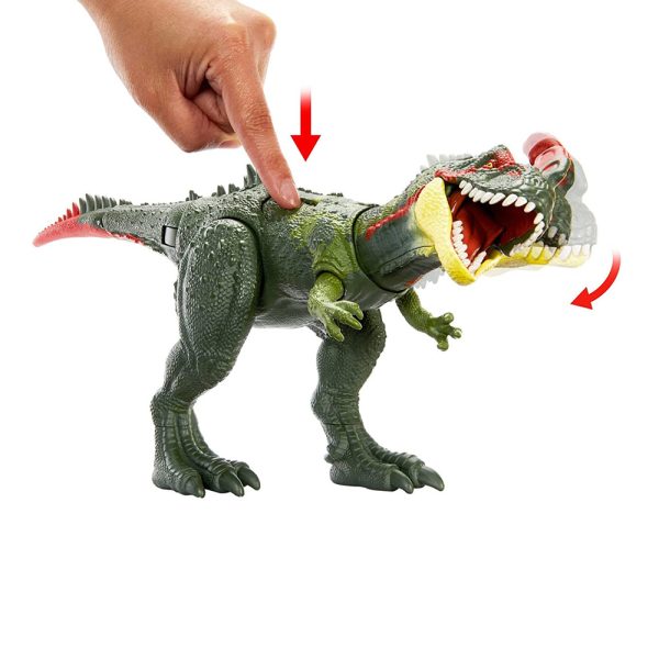 Jurassic World Rastreador Gigante Sinotyrannus Autobrinca Online