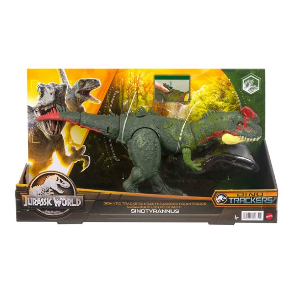 Jurassic World Rastreador Gigante Sinotyrannus Autobrinca Online