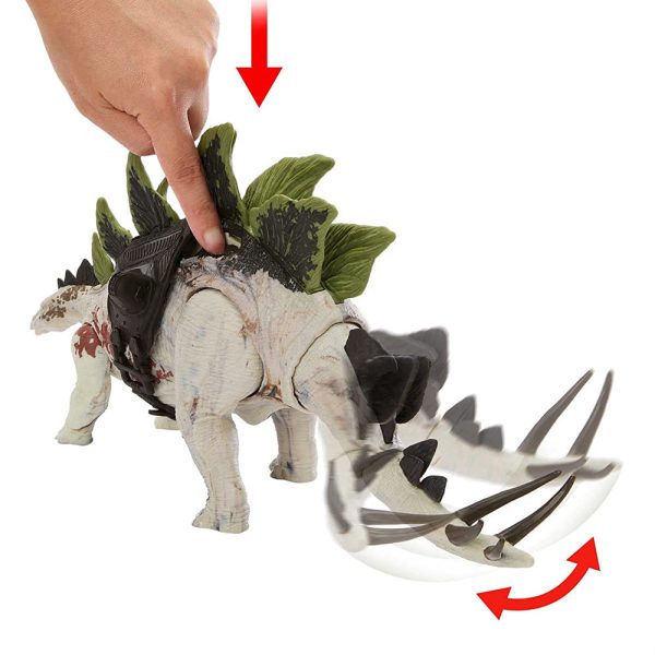 Jurassic World Rastreador Gigante Stegosaurus Autobrinca Online www.autobrinca.com 3