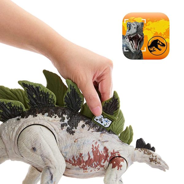 Jurassic World Rastreador Gigante Stegosaurus Autobrinca Online