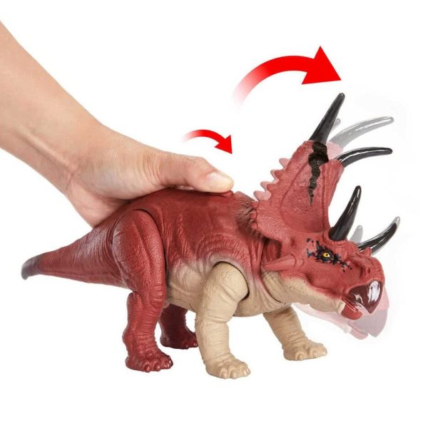 Jurassic World Rugido Selvagem Diabloceratops Autobrinca Online