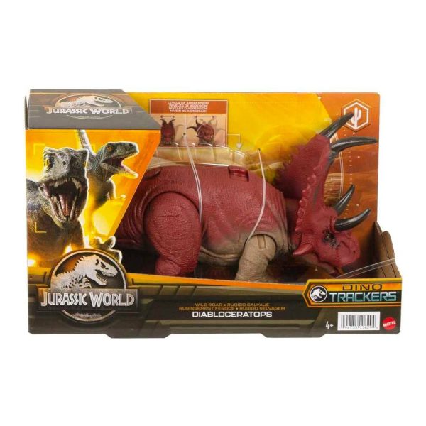 Jurassic World Rugido Selvagem Diabloceratops Autobrinca Online