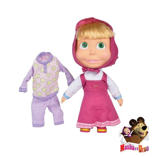 Masha e o Urso – Boneca Masha Boa Noite c/ Som