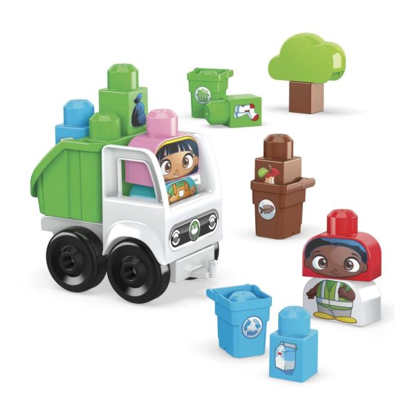 Mega Bloks Camião de Reciclagem Autobrinca Online