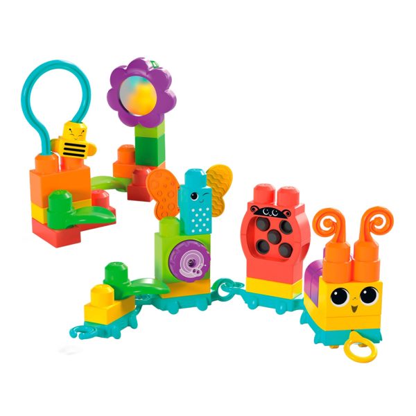 Mega Bloks Comboio Lagarta Sensorial Autobrinca Online