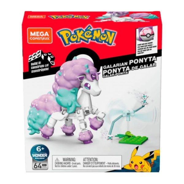 Mega Construx Pokemon Galarian Ponyta Autobrinca Online