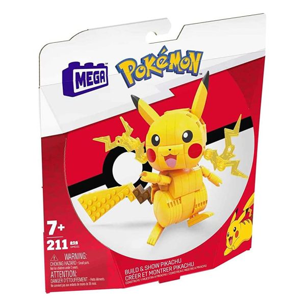 Mega Construx Pokemon Pikachu Autobrinca Online