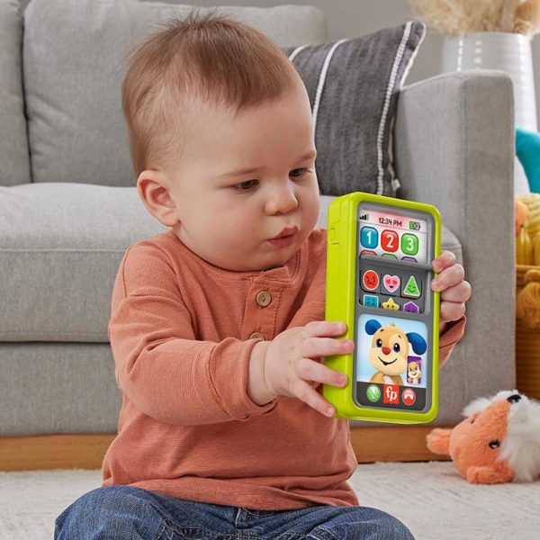 Smartphone Deslizar para Aprender Fisher-Price Autobrinca Online