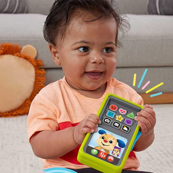 Smartphone Deslizar para Aprender Fisher-Price Autobrinca Online