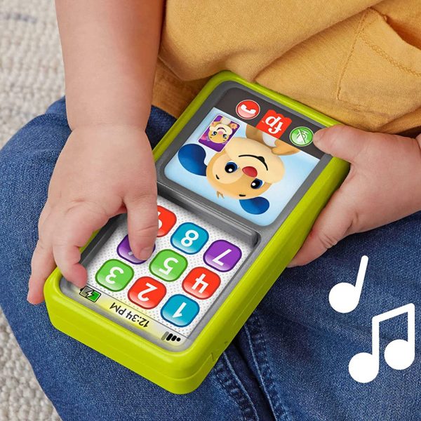 Smartphone Deslizar para Aprender Fisher-Price Autobrinca Online