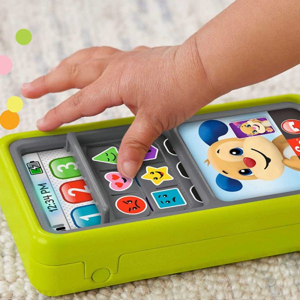 Smartphone Deslizar para Aprender Fisher-Price Autobrinca Online