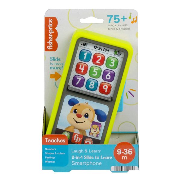 Smartphone Deslizar para Aprender Fisher-Price Autobrinca Online