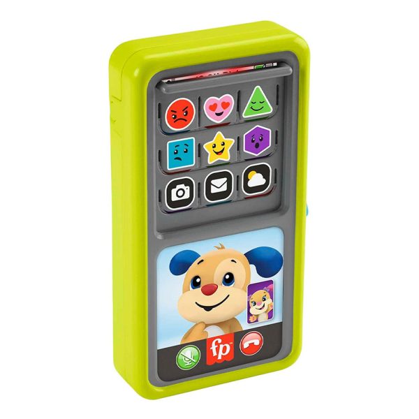 Smartphone Deslizar para Aprender Fisher-Price Autobrinca Online