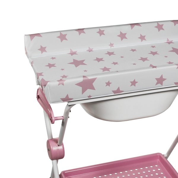 Banheira Dobrável Lea Plastimyr Estrelas Rosa Autobrinca Online