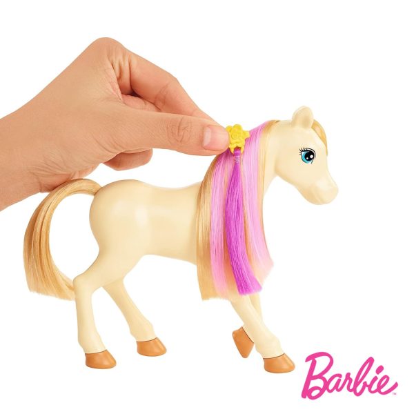 Barbie Penteados Divertidos c/ Cavalo e Pónei Autobrinca Online