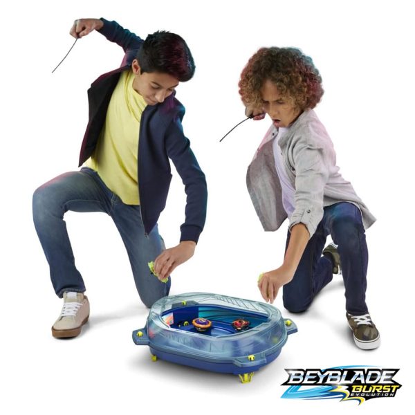 Beyblade Burst Quad Strike Set de Batalha Thunder Edge Autobrinca Online