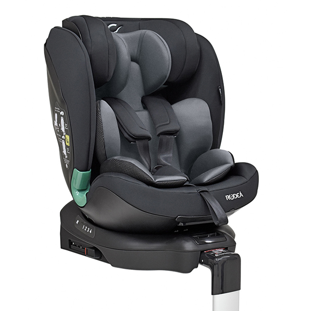Cadeira Carbebé Rodeá 360º i-Size Preto Cinza