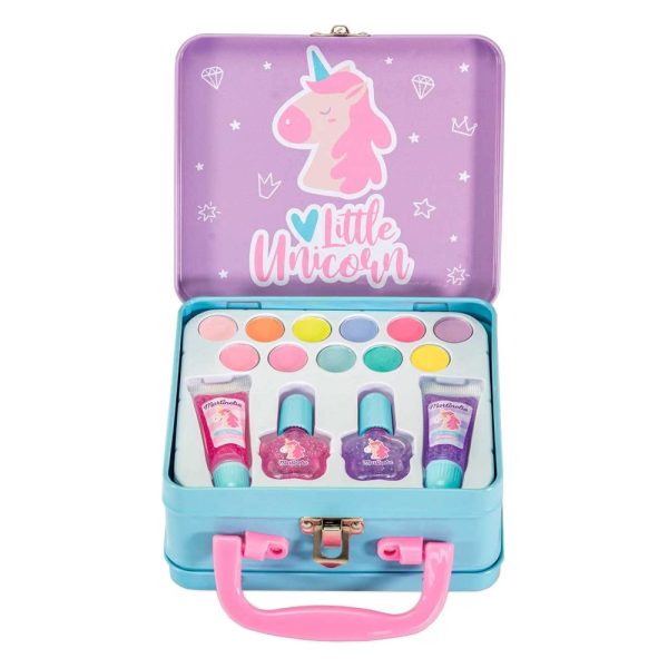 Caixa Metálica de Maquilhagem Martinelia Little Unicorn Autobrinca Online