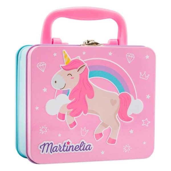 Caixa Metálica de Maquilhagem Martinelia Little Unicorn Autobrinca Online