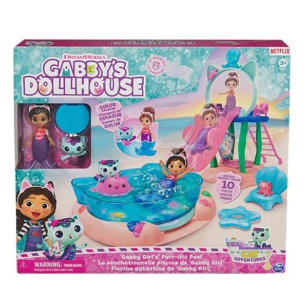 Gabby’s Doll House – Piscina Gatástica da Gabby Girl Autobrinca Online