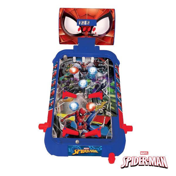Eletrónico Pinball Spider-Man Autobrinca Online