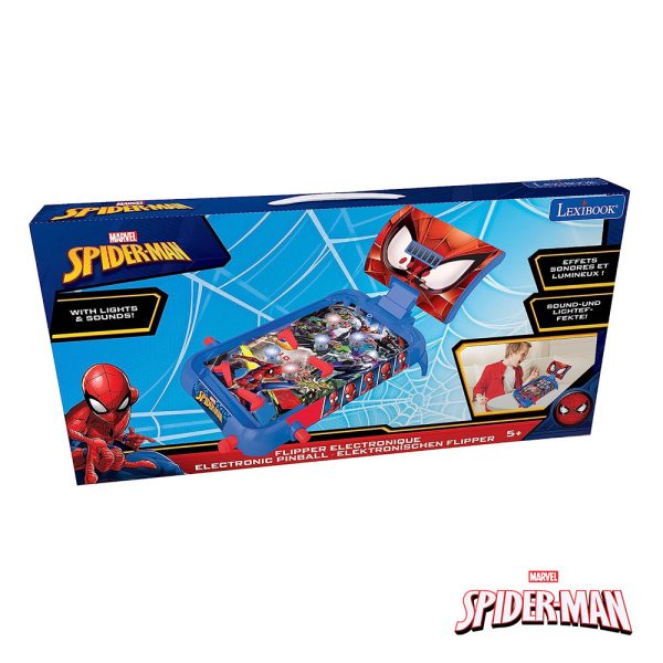 Eletrónico Pinball Spider-Man Autobrinca Online