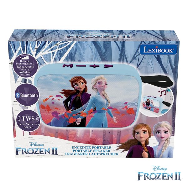 Frozen II Coluna Portátil c/ Bluetooth Autobrinca Online