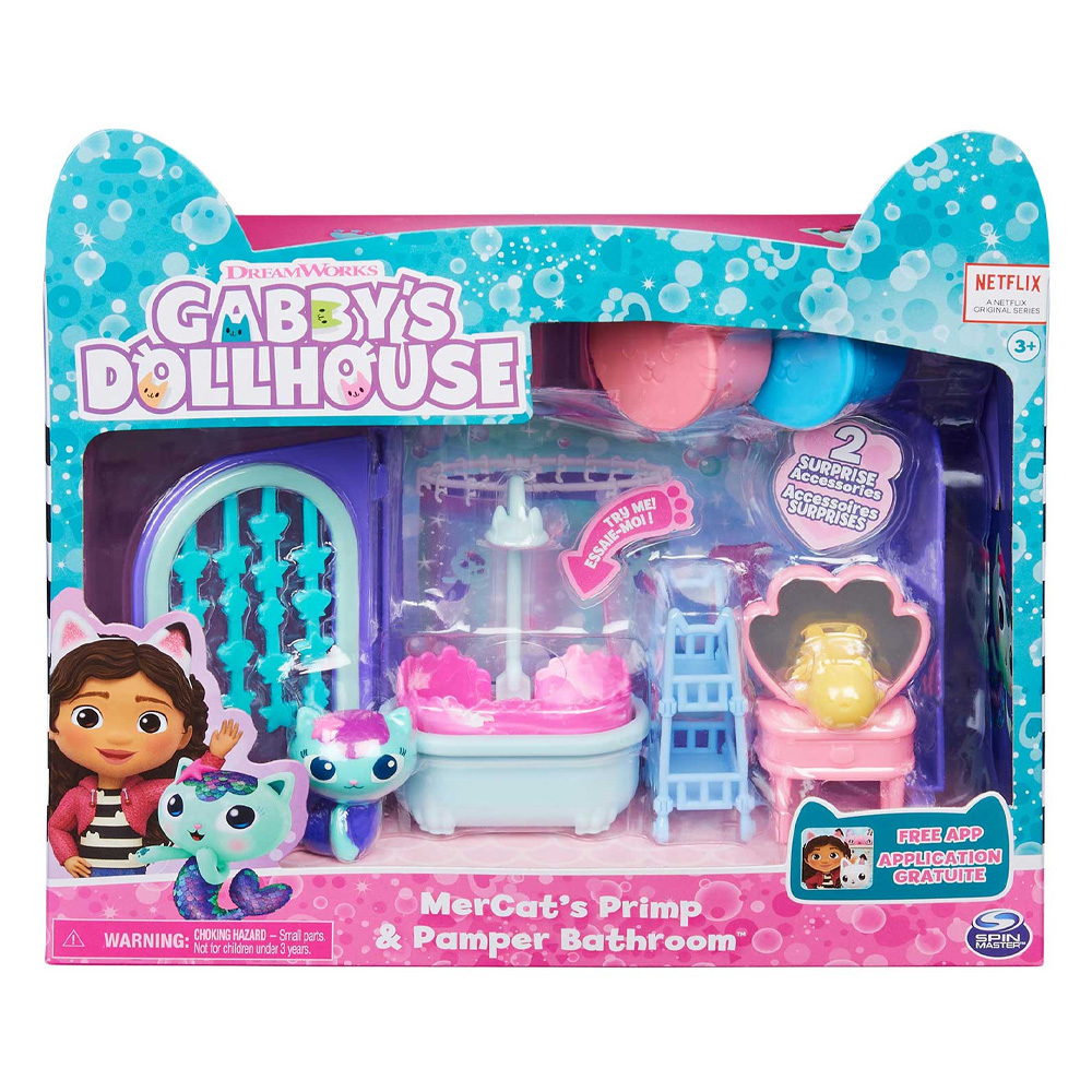 Gabby's Dollhouse, Deluxe Set com 7 personagens colecionáveis - Minha Loja  de Brinquedo