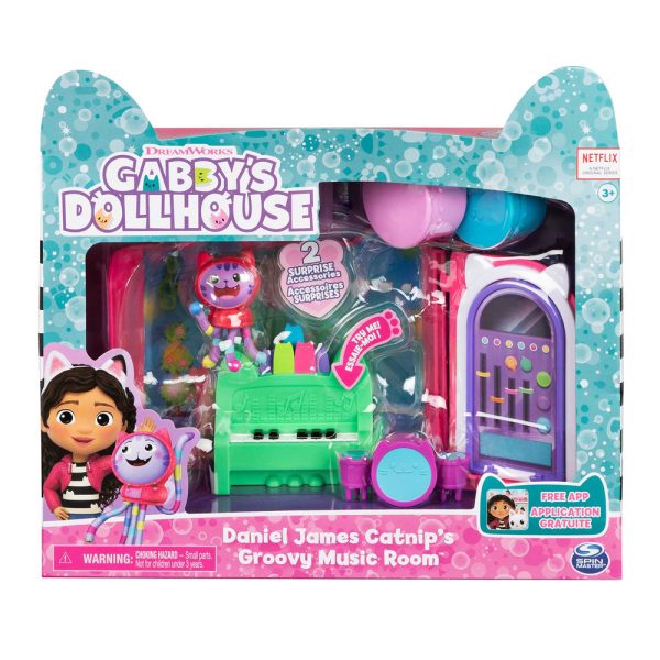 Gabby’s Doll House – Quarto de Música c/ DJ Catnip Autobrinca Online