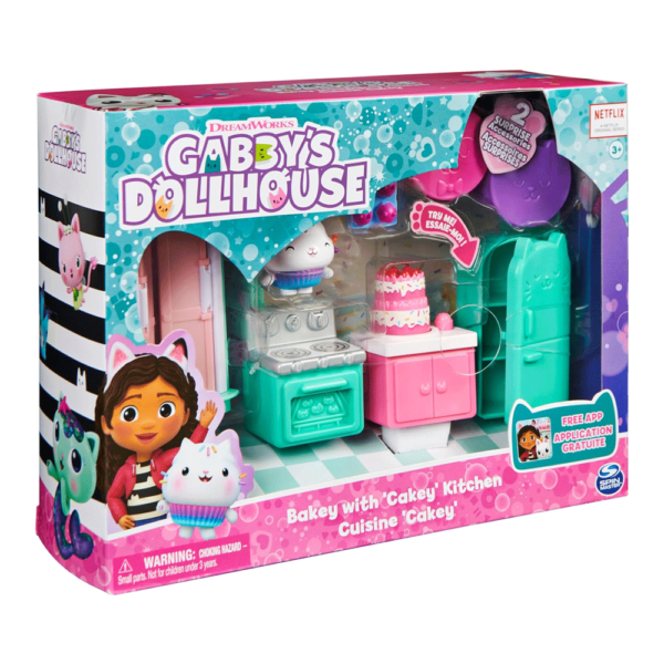 Gabby’s Doll House – Cozinha do Cakey Autobrinca Online