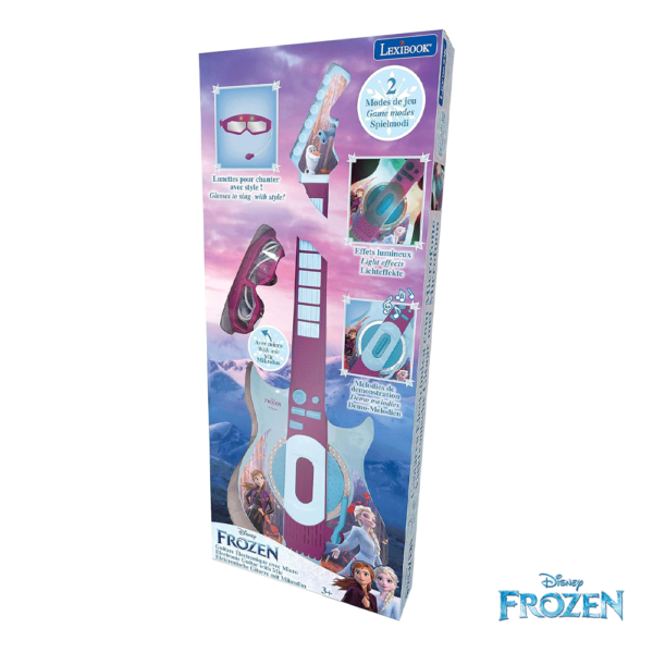 Guitarra Frozen c/ Óculos e Microfone Autobrinca Online