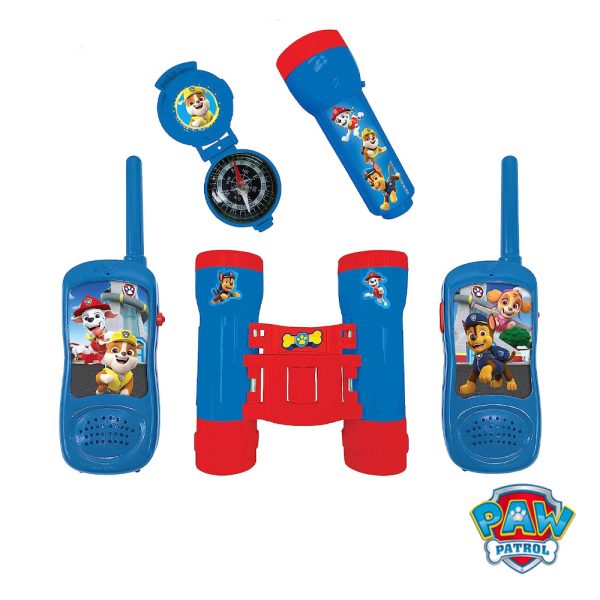 Kit de Aventureiro Patrulha Pata c/ Walkie Talkie Autobrinca Online