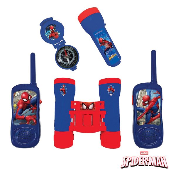 Kit de Aventureiro Spider-Man c/ Walkie Talkie Autobrinca Online