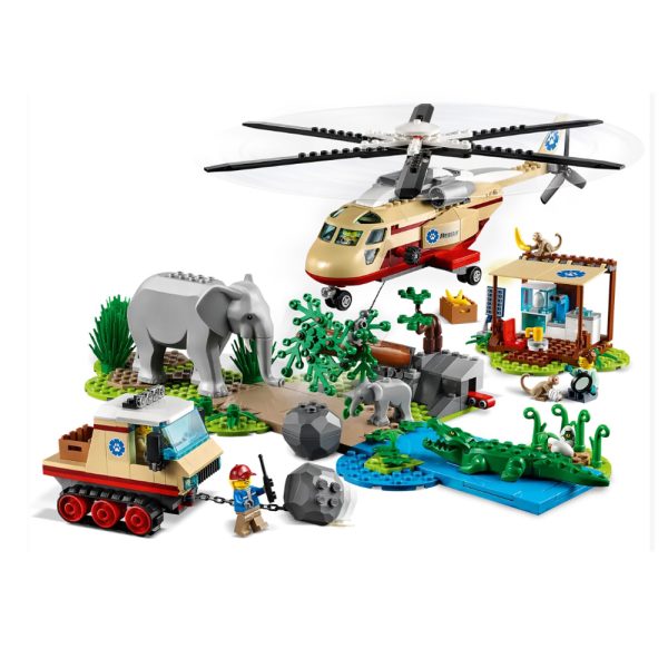 LEGO City Operação Salvamento de Animais Selvagens 60302 Autobrinca Online