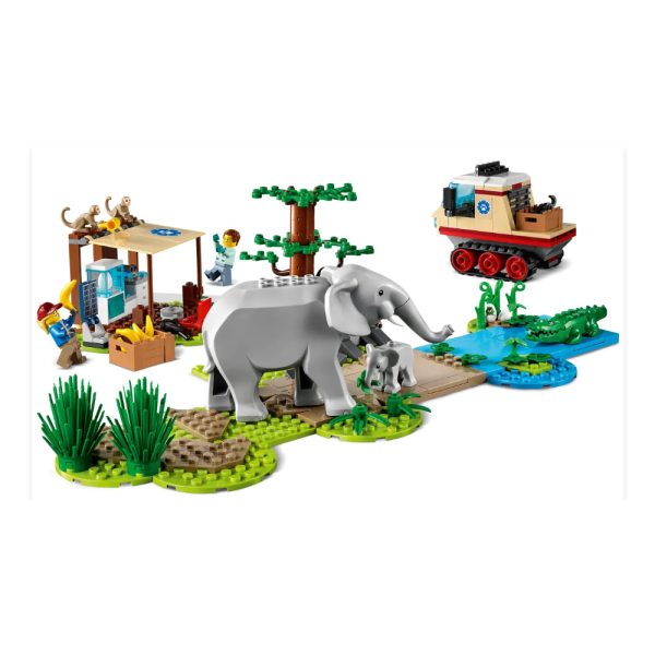 LEGO City Operação Salvamento de Animais Selvagens 60302 Autobrinca Online