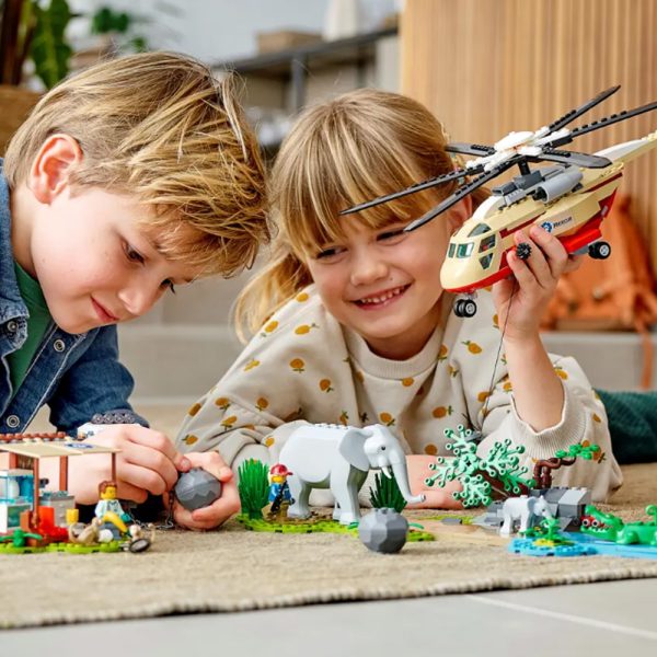 LEGO City Operação Salvamento de Animais Selvagens 60302 Autobrinca Online