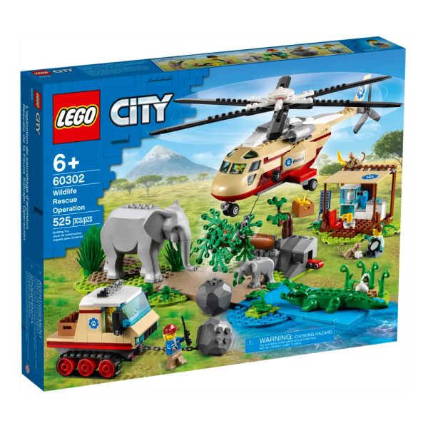 LEGO City Operação Salvamento de Animais Selvagens 60302 Autobrinca Online