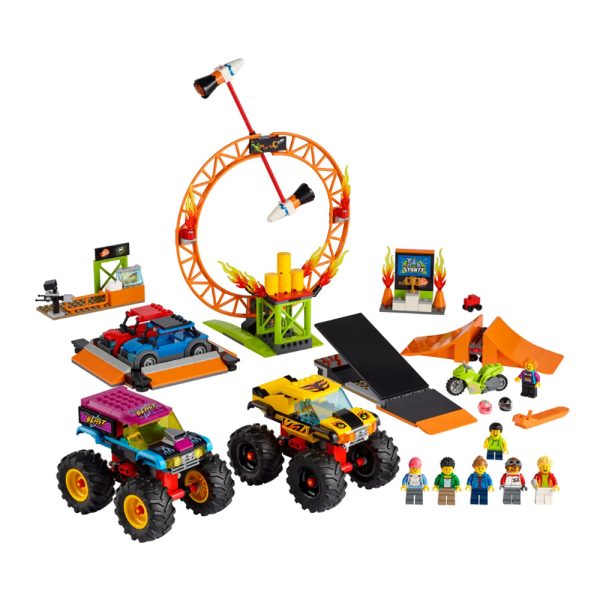 LEGO City Stuntz Arena de Espetáculo de Acrobacias 60295 Autobrinca Online