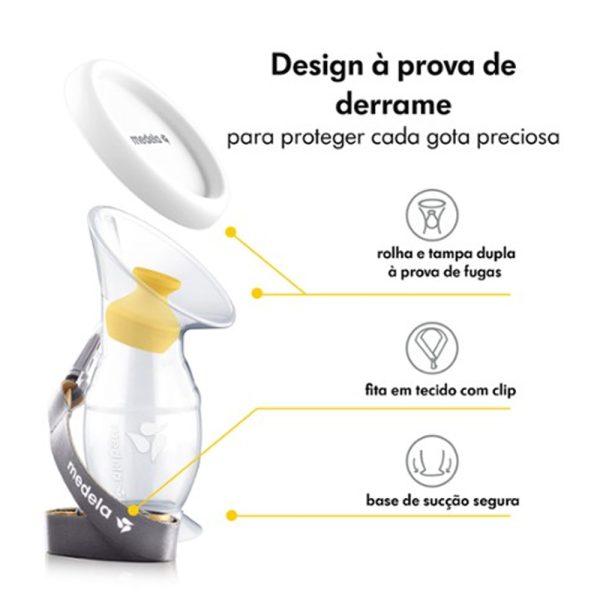 Medela Coletor de Silicone de Leite Materno Autobrinca Online