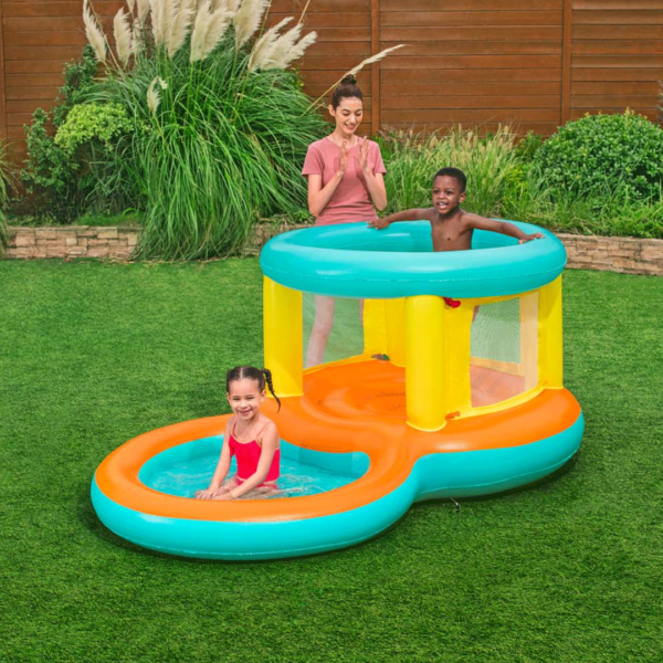 Piscina Insuflável Bestway c/ Trampolim 240cm Autobrinca Online