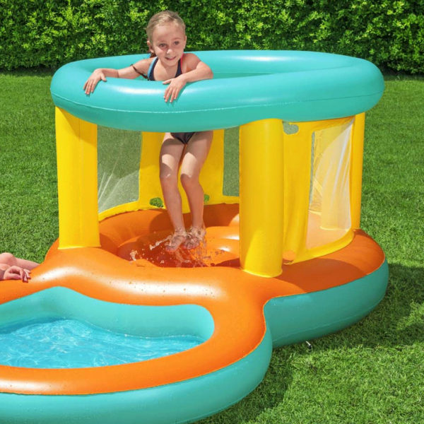 Piscina Insuflável Bestway c/ Trampolim 240cm Autobrinca Online