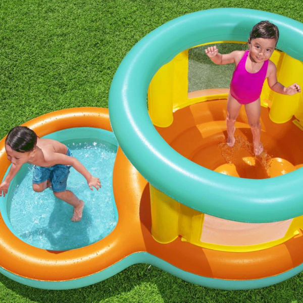 Piscina Insuflável Bestway c/ Trampolim 240cm Autobrinca Online